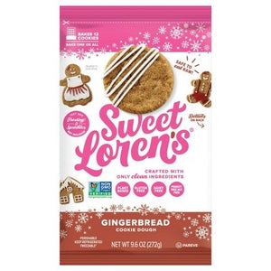Sweet Lorens Cookie Dough Gingerbread 6/9.6 OZ [UNFI #2963957] [ebt]