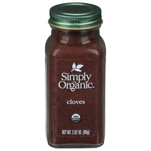 Simply Organic Cloves 6/2.82 OZ [UNFI #0204578] [ebt]