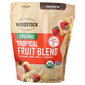 Woodstock Tropical Fruit Blend Organic Value Size 6/32 OZ [UNFI #2574663] [ebt]