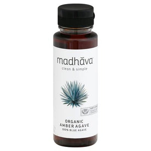 Madhava Amber Agave Organic 6/11.75Z [UNFI #1020379] [ebt] T