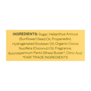 Hand In Hand Sugar Scrub Island Mimosa Fresh Coconut & Mango Leaf 9 OZ [UNFI #2732535] T