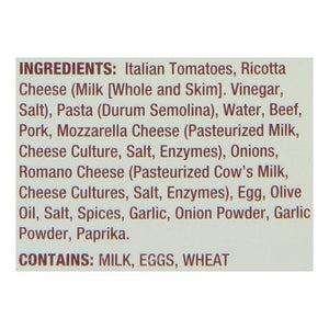 Raos Meat Lasagna 6/27 OZ [UNFI  #2563567]