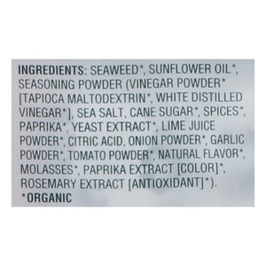 Gimme Seaweed Snacks Roasted Chili Lime 6 Value Pack 8/6/.17 OZ [UNFI #2870343] [ebt]