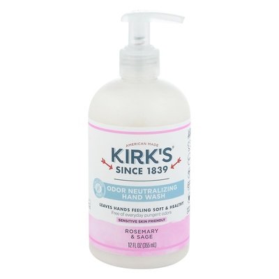 Kirks Hand Wash Rosemary & Sage Odor Neutralizing 12 OZ [UNFI #2303568] T