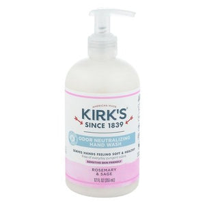 Kirks Hand Wash Rosemary & Sage Odor Neutralizing 12 OZ [UNFI #2303568] T