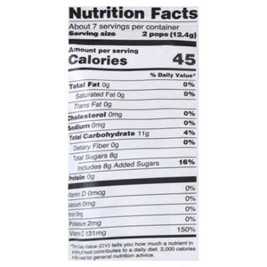 Yumearth Pops Organic Strawberry Smash Razzmatazz Berry Very Very Cherry 6/3 OZ [UNFI #0274746] [ebt] T