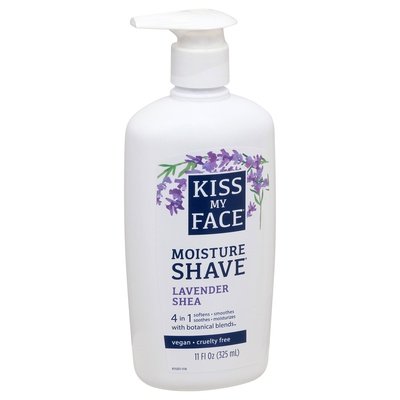 Kiss My Face Moisture Shave Lavender Shea 11 OZ [UNFI #0587998] T