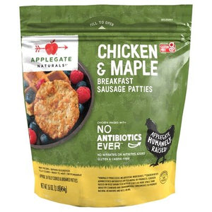 Applegate Farms Chicken & Maple Brkfst Patties 6/16 OZ [UNFI  #2920916]