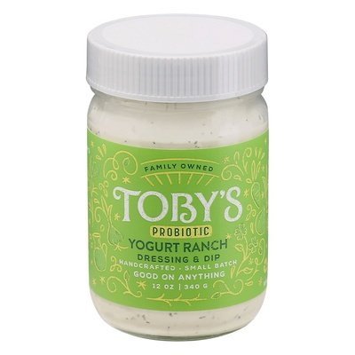 Tobys Family Foods Dressing & Dip Yogurt Ranch Probiotic 6/12 OZ [UNFI #2325538] [ebt]