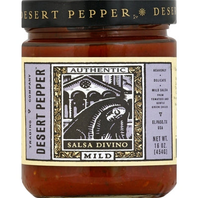 Desert Pepper Trading Co Salsa Divino Mild 6/16 oz [UNFI #0274977 ] [ebt]