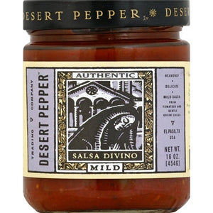 Desert Pepper Trading Co Salsa Divino Mild 6/16 oz [UNFI #0274977 ] [ebt]