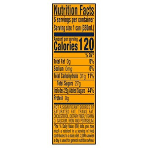 Sanpel Sparkling Bev Aranciata 4/6/11.15Z [UNFI #2802643] [ebt] T