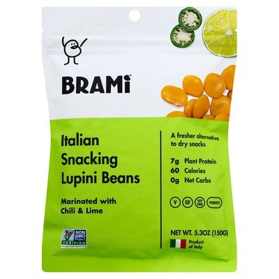 Brami Lupini Beans Chili & Lime 8/5.3 OZ [UNFI #1881200] [ebt]