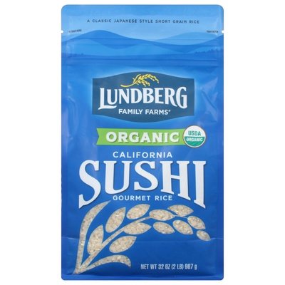 Lundberg Family Farms Rice Gourmet Organic California Sushi 6/2 LB [UNFI #1166909] [ebt]