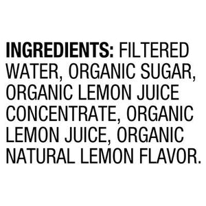 Santa Cruz Organic Lemonade 8/16 OZ [UNFI #2552701] [ebt]