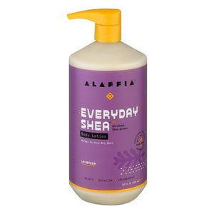 Alaffia Body Lotion Lavender 1/32 OZ [UNFI #1754209] T