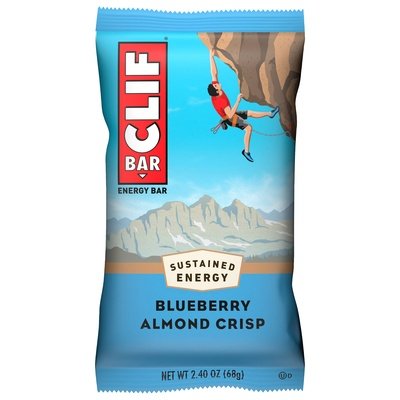 Clif Bar Energy Bar Blueberry Almond Crisp 12/2.4 OZ [UNFI #884916] [ebt]