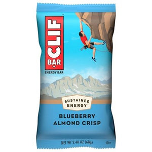Clif Bar Energy Bar Blueberry Almond Crisp 12/2.4 OZ [UNFI #884916] [ebt]