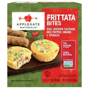 Applegate Farms Frittata Bite Saus Ppr On Spin 8/8.4 OZ [UNFI  #2968170]