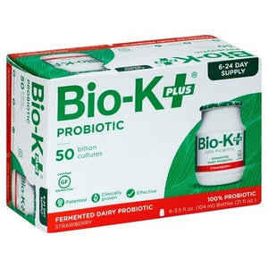 BIO-K Strawberry 6/3.5FZ [UNFI #2121192] [ebt]
