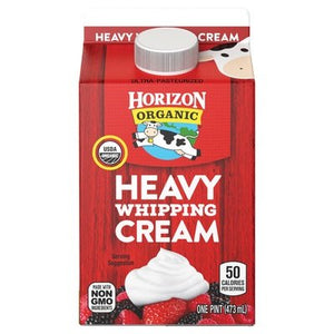 Horizon Heavy Whipping Cream 12/16 OZ [UNFI #0945634] [ebt] T