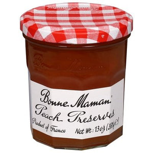 Bonne Maman Preserves Peach 6/13 OZ [UNFI #616326] [ebt]