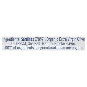 Bela-Olhao Sardines In Organic Extra Virgin Olive Oil 12/4.23 OZ [UNFI #2817179] [ebt]