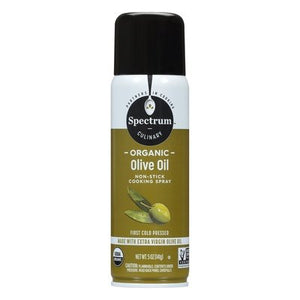 Spectrum Naturals Cooking Spray Organic Non-Stick Olive Oil 6/5 OZ [UNFI #0662999] [ebt]