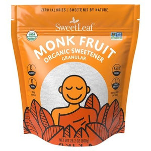 Sweet Leaf Sweetener Organic Monk Fruit Granular 6/28.2 OZ [UNFI #2620243] [ebt]