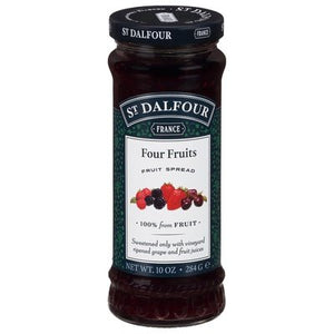 St Dalfour Fruit Spread Four Fruits 6/10 OZ [UNFI #316265] [ebt]