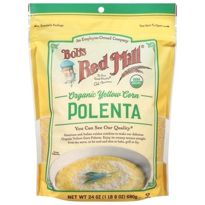 Bobs Red Mill Polenta Organic Yellow Corn 4/24 OZ [UNFI #2486561] [ebt]