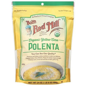 Bobs Red Mill Polenta Organic Yellow Corn 4/24 OZ [UNFI #2486561] [ebt]