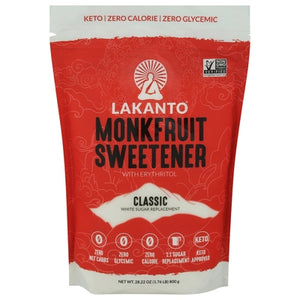 Lakanto Monkfruit Sweetener With Erythritol Classic 8/28.22 OZ [UNFI #1742782] [ebt] T
