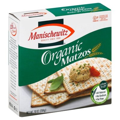Manischewitz Matzos Organic 12/10 OZ [UNFI #1535780] [ebt]