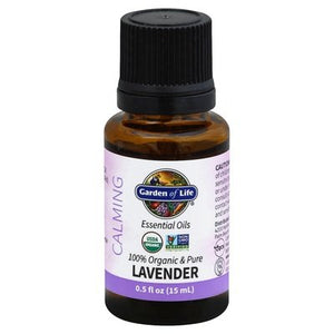 Garden Of Life Essential Oils Calming Lavender 0.5 OZ [UNFI #2308526] T
