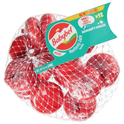 Babybel Semisoft Cheese Monterey Jack Mini 12/8.5 oz [UNFI #2949881 ] [ebt]