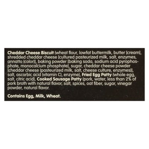 Mason Dixie Biscuit 2Pk Cheddar Breakfast Sndwich 10/9.3 OZ [UNFI  #2768810]