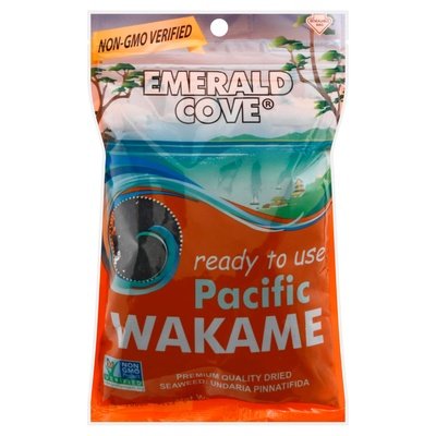 Emerald Cove Seaweed Pacific Wakame 6/1.76 OZ [UNFI #939280] [ebt]