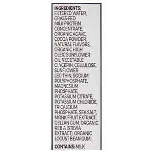 Orgain Protein Shake Grass Fed Creamy Chocolate Fudge Flavored 12/11 OZ [UNFI #1821339] [ebt]