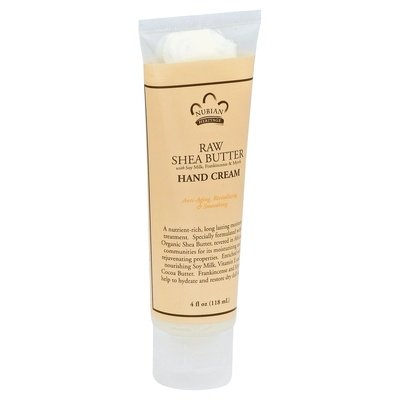 Nubian Heritage Hand Cream Raw Shea Butter 4 OZ [UNFI #0568246] T
