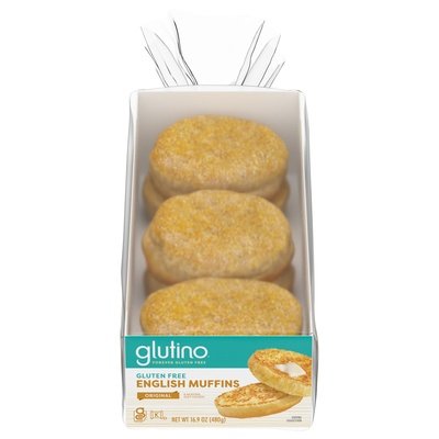 Glutino English Muffins 6/16.9 OZ [UNFI  #0782615]