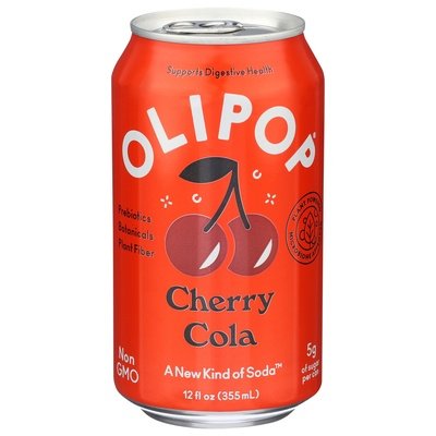 Olipop Soda Cherry Cola 12/12 OZ [UNFI #2987386] [ebt] T
