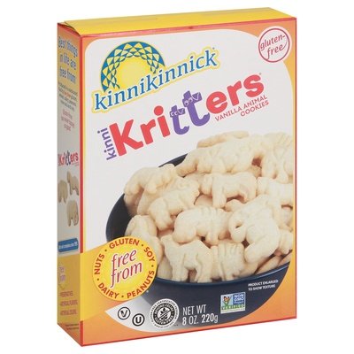 Kinnikinnick Foods Animal Cookies Vanilla 6/8 OZ [UNFI #0902197] [ebt]