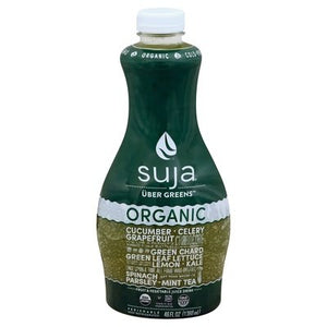 Suja Juice Drink Fruit & Vegetable Organic Uber Greens 4/46 OZ [UNFI #1830355] [ebt] T