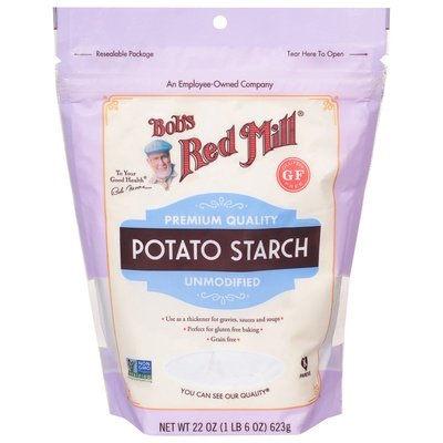 Bobs Red Mill Potato Starch Premium Quality Unmodified 4/22 OZ [UNFI #2215218] [ebt]