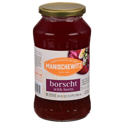 Manischewitz Borscht With Beets 12/24 oz [UNFI #0184655 ] [ebt]