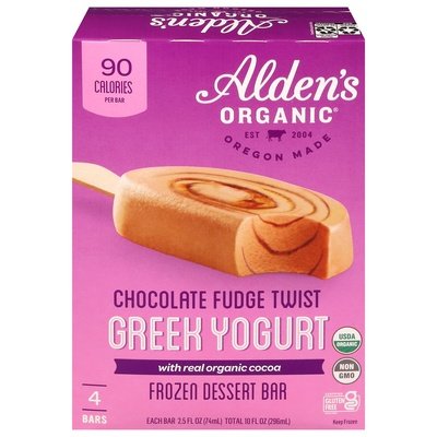 Aldens Organic Chocolate Fudge Twist 12/10 OZ [UNFI  #3033420]