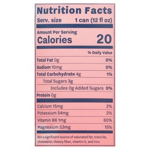 Recess Sparkling Water Strawberry Rose Mood 12/12 OZ [UNFI #2765154] [ebt] T