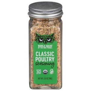 Noble Made Seasoning Classic Poultry 6/2.6 OZ [UNFI #2947075] [ebt]