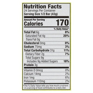 Bobos Oat Bars Oat Bar Original 12/3 OZ [UNFI #182485] [ebt]